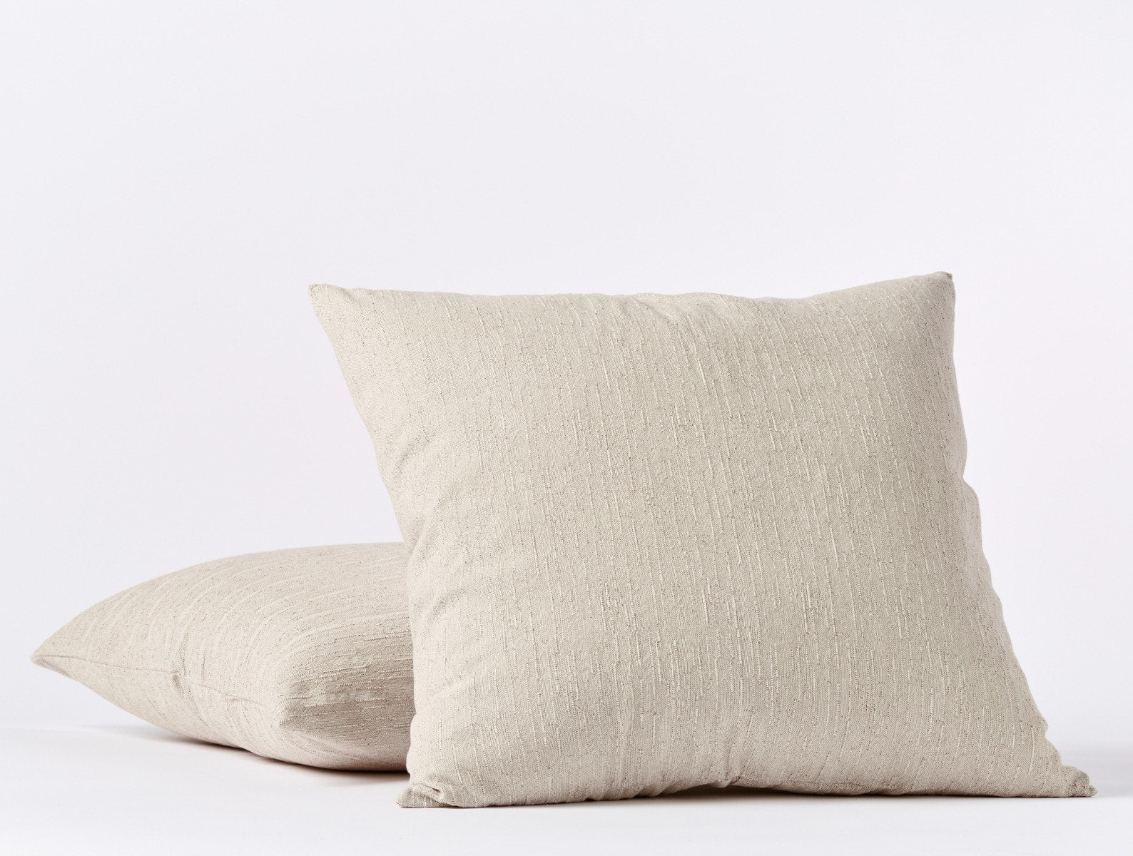 Coyuchi Euro Sham Nutmeg Toro Canyon Organic Duvet Cover
