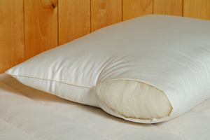 Wool Bed Pillow- Clearance - Holy Lamb Organics