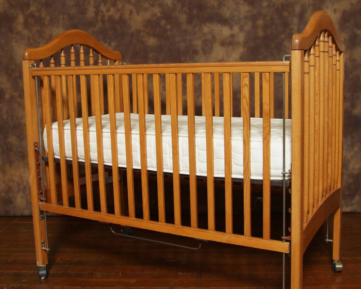 Crib Latex Mattress Natural Organic Nursery Wool & Dunlop Latex Bed
