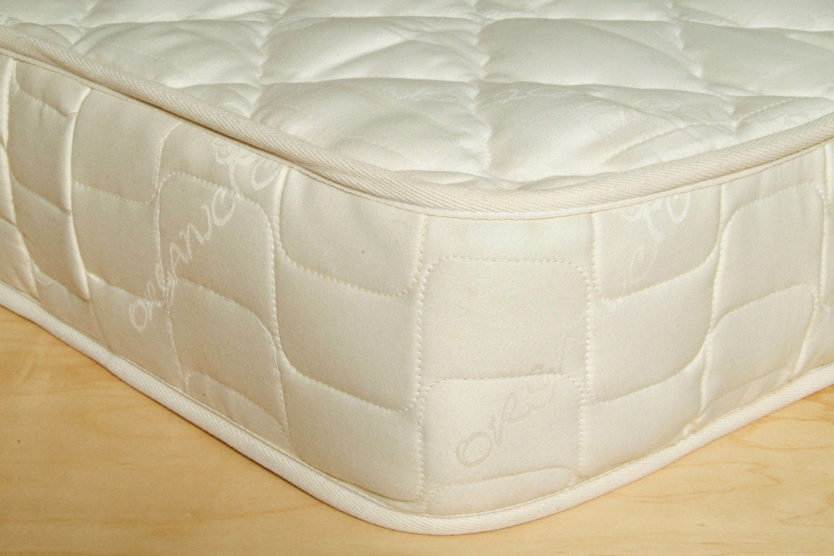 Crib Latex Mattress Natural Organic Nursery Wool & Dunlop Latex Bed