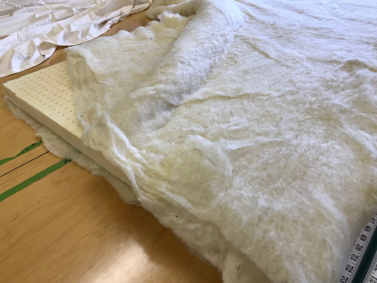 Holy Lamb Organics Natural Wool &amp; Latex Mattress Topper