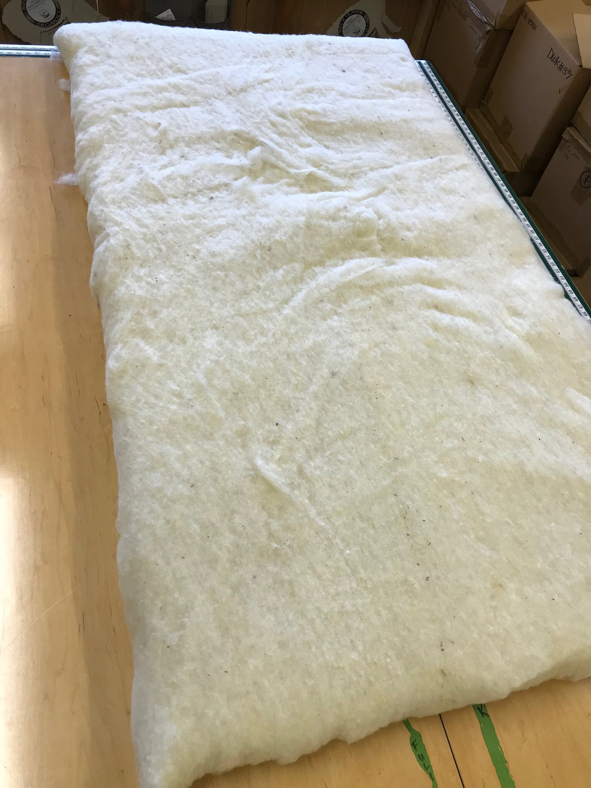 Holy Lamb Organics Natural Wool &amp; Latex Mattress Topper