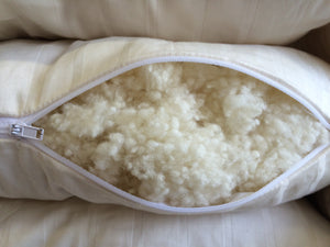 Holy Lamb Organics All-Natural Wooly Down Bed Pillow