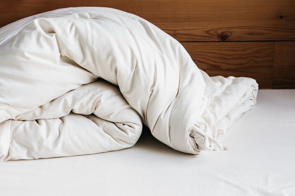 Holy Lamb Organics All-Natural Wool Comforter - All Season - Clearance
