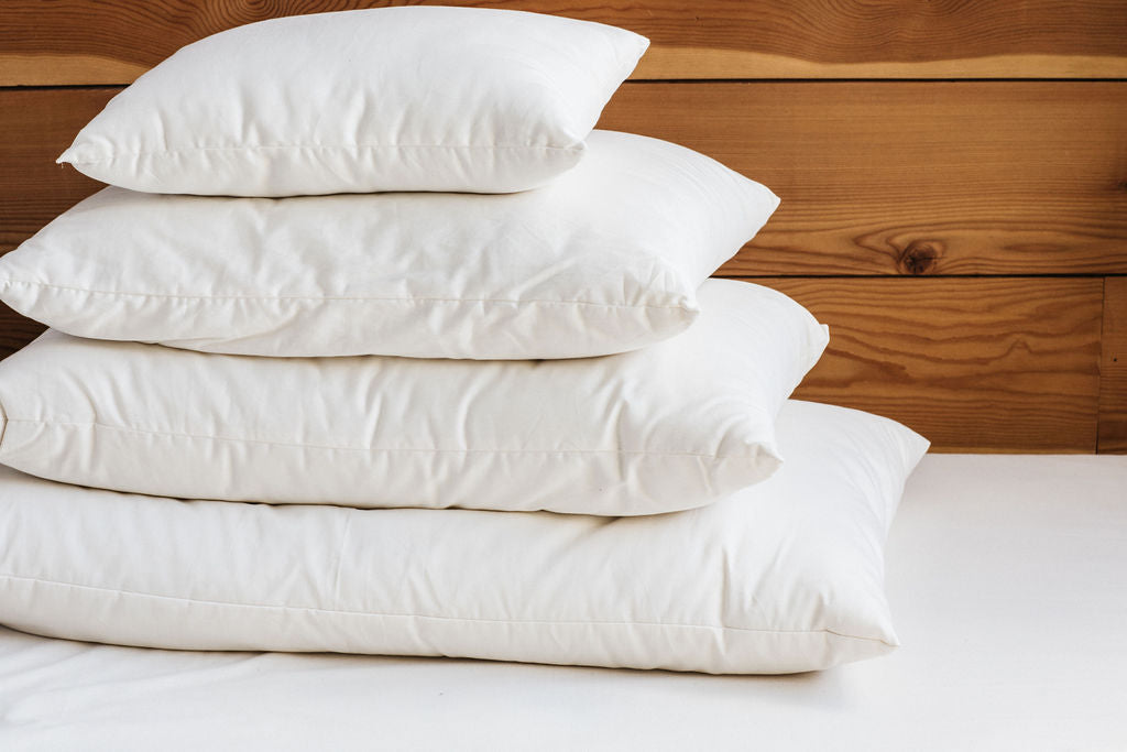 All-Natural Wool-Filled Bed Pillows