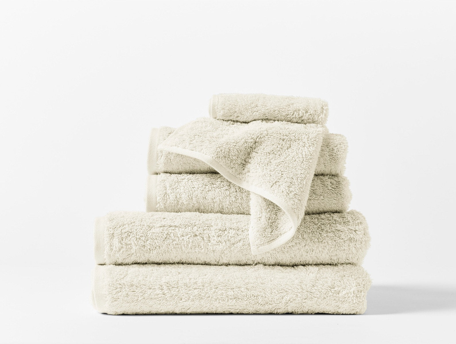Coyuchi Undyed Cloud Loom Organic Towels & Bath Mat