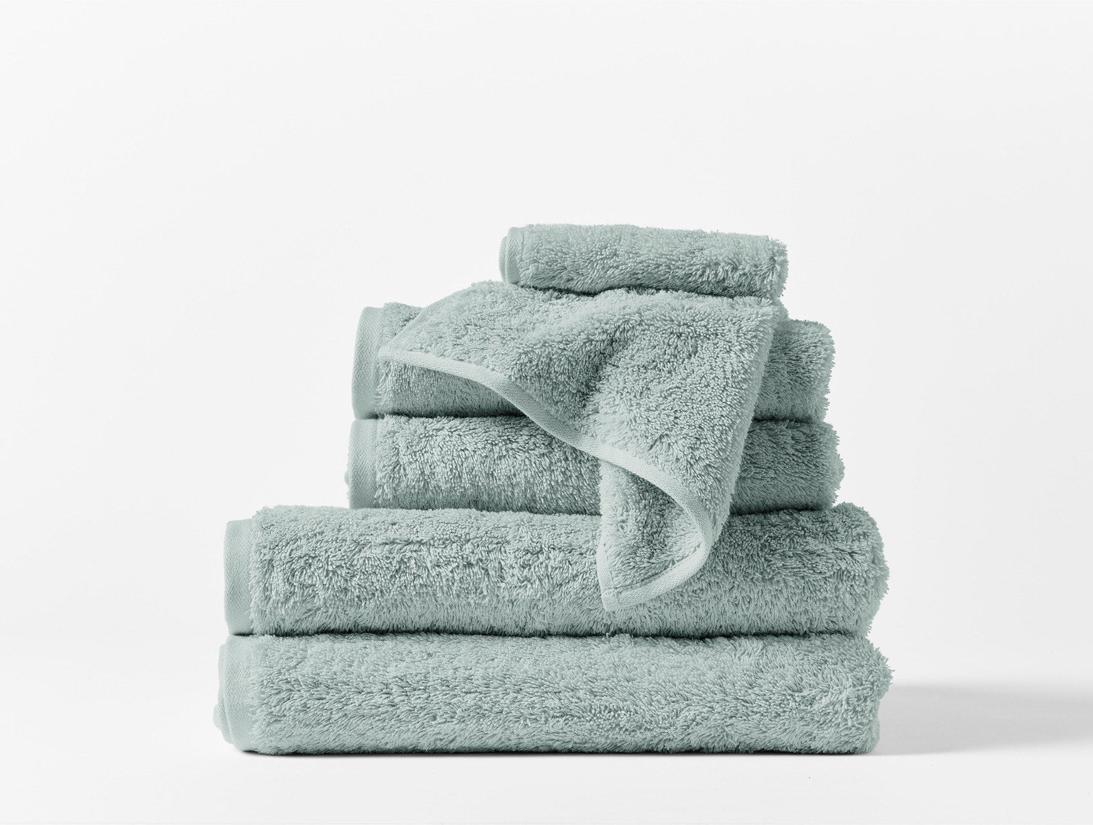 Light teal online bath towels