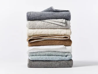 Coyuchi Cloud Loom Organic Towels & Bath Mat