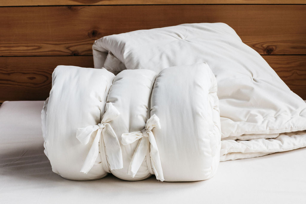 Holy Lamb Organics All-Natural Wool Comforter - All Season - Clearance