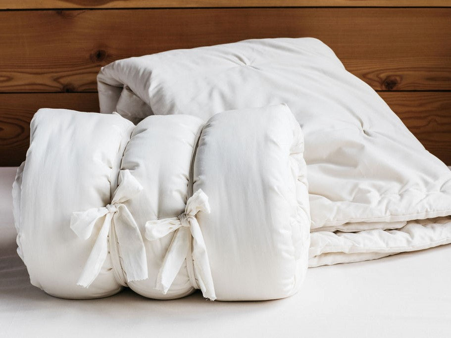 Holy Lamb Organics Natural Dual-Weight Comforter - Clearance