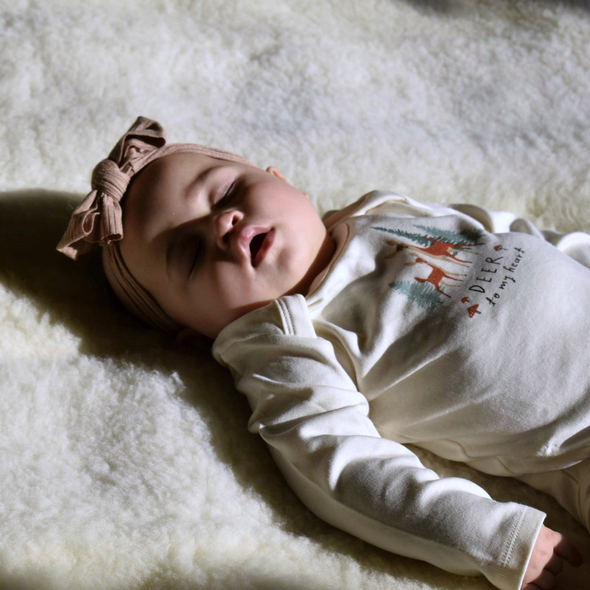 Holy Lamb Organics Natural Child&#39;s Happy Lamb Fleece