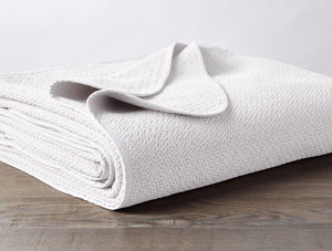 Coyuchi White Honeycomb Organic Blanket
