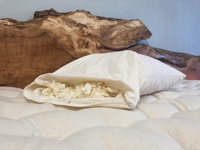 Holy Lamb Organics All-Natural Shredded Latex Pillow - Clearance