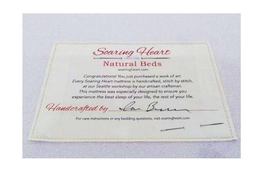 Soaring Heart Organic Mattress - Latex 6.5"