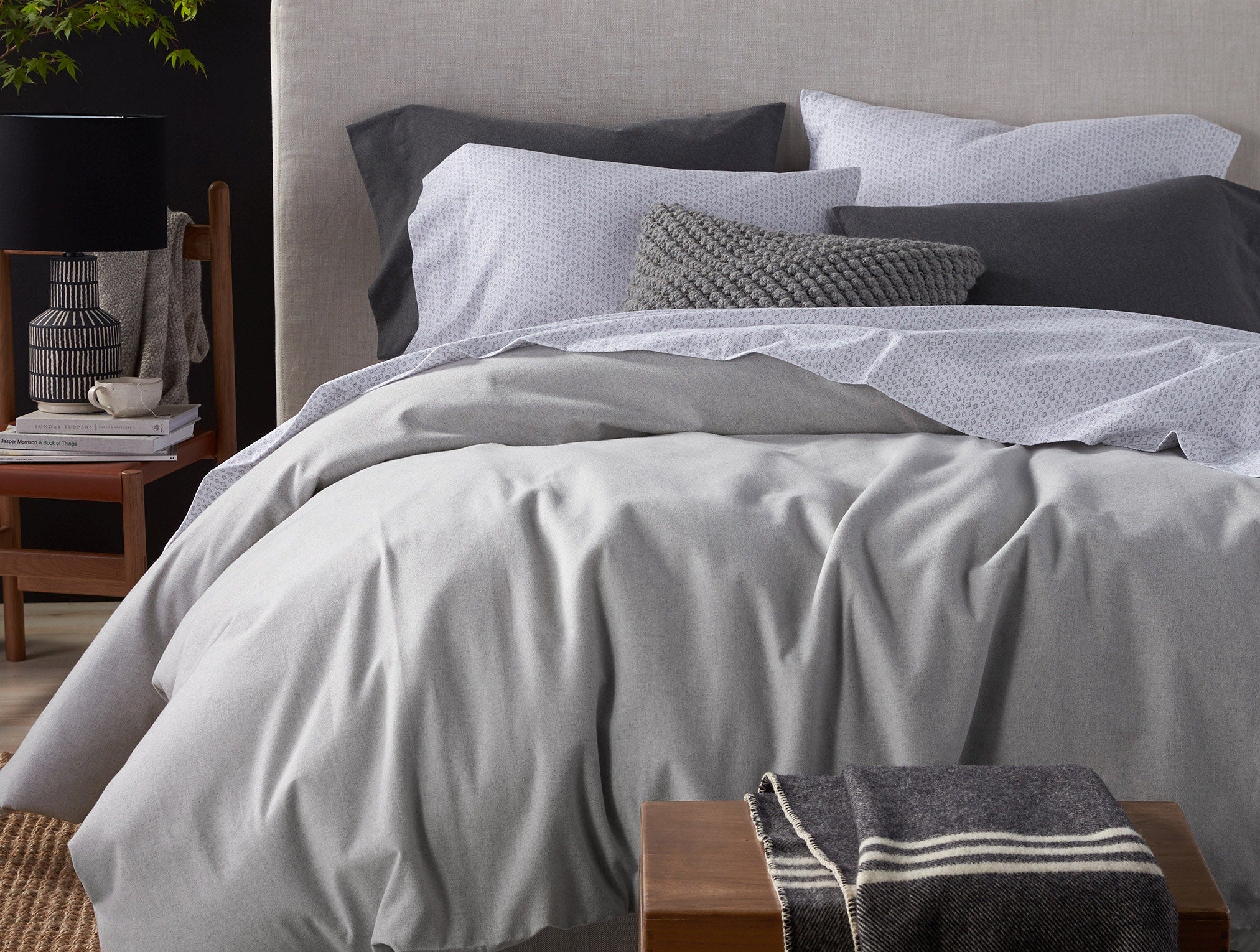 Flannel clearance euro shams