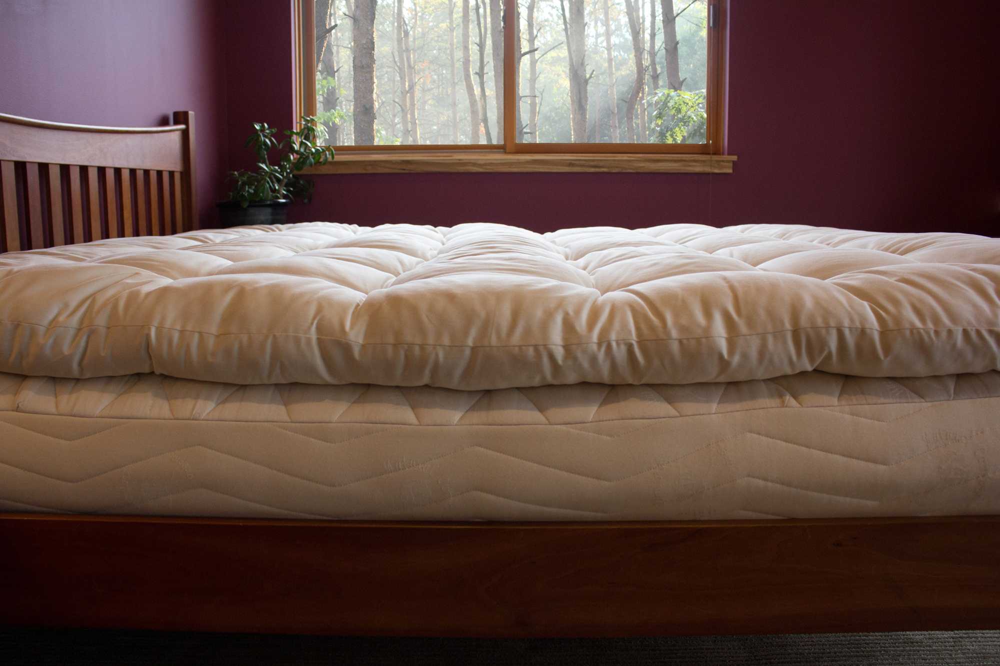 Certified Organic Wool Mattress Protector