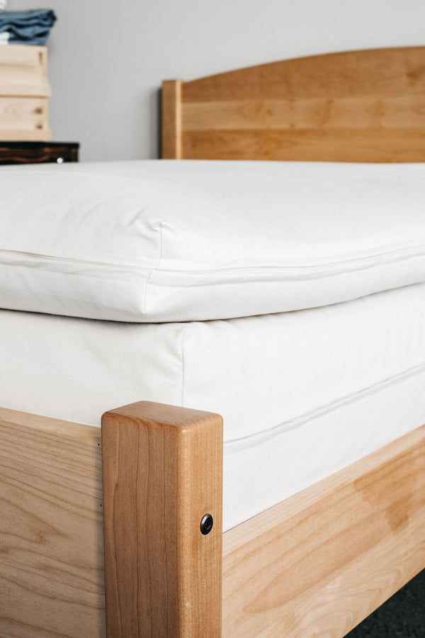 Natural Wool & Latex Mattress Topper image 1