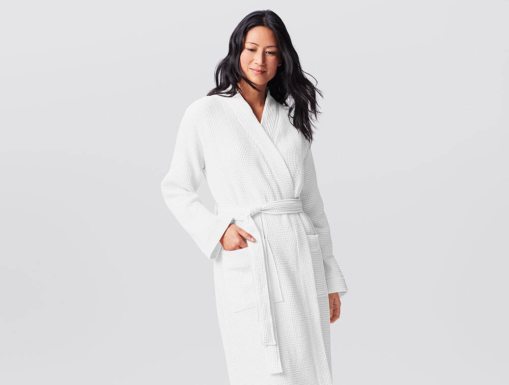 Unisex Organic Waffle Robe - Holy Lamb Organics